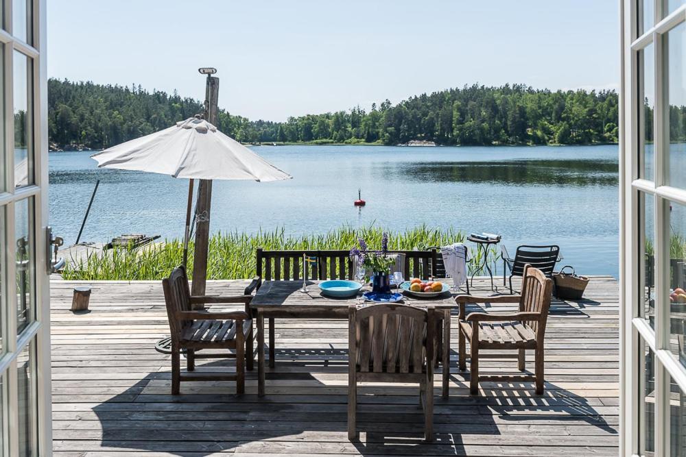 Sjoestuga Myttinge Värmdö Extérieur photo